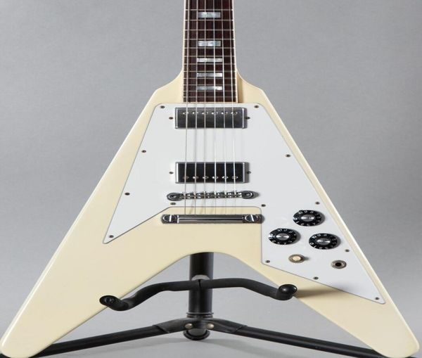 2022 custom shop 70039s flying v block inlays vintage gloss classic white electric guitar6882941
2022 custom shop 70039s flying v block inlays vintage gloss classic white electric guitar6882941
