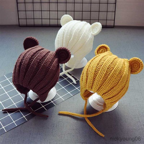 hair accessories new baby hat autumn winter cute girls boys bear ear protection warm knitted beanies kids, Slivery;white
hair accessories new baby hat autumn winter cute girls boys bear ear protection warm knitted beanies kids, Slivery;white