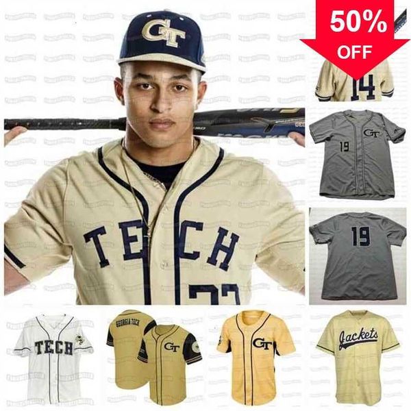 xflsp glac202 tech yellow jackets acc custom baseball jersey stiched name and number fast shipping high quality, Black
xflsp glac202 tech yellow jackets acc custom baseball jersey stiched name and number fast shipping high quality, Black