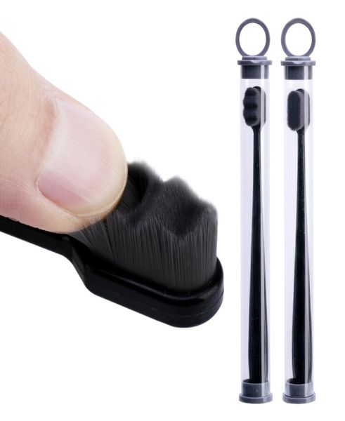 black ultrafine wave toothbrushes million soft fiber nano portable tooth brush eco friendly teeth for oral8468292
black ultrafine wave toothbrushes million soft fiber nano portable tooth brush eco friendly teeth for oral8468292