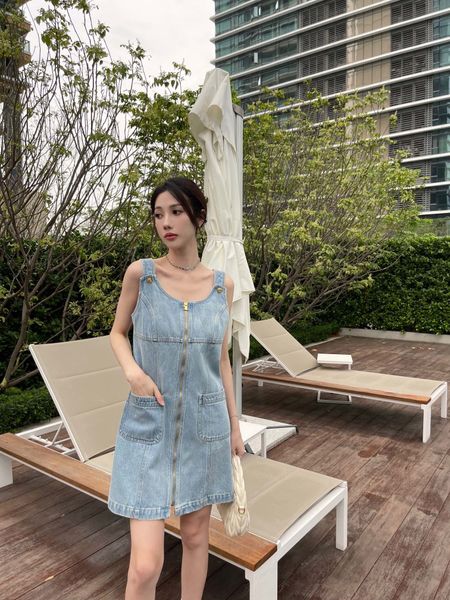 cel 2023 summer dresses for women new denim skirt dresses vest dress dinner dress sling dress party dresses grade designer fashion dress mot, White;black
cel 2023 summer dresses for women new denim skirt dresses vest dress dinner dress sling dress party dresses grade designer fashion dress mot, White;black