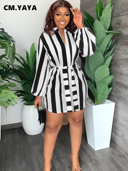 dresses cm.yaya streetwear striped women lantern long sleeve slim shirt blouse style dress elegant ins fashion basic dresses vestidos, Black;gray
dresses cm.yaya streetwear striped women lantern long sleeve slim shirt blouse style dress elegant ins fashion basic dresses vestidos, Black;gray