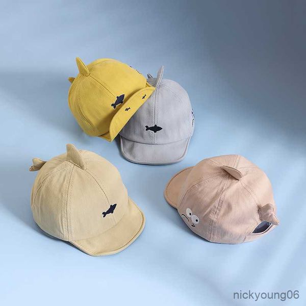 hair accessories cute animal baby baseball cap spring summer shark newborn sun hats soft cotton kids boy girl visor caps, Slivery;white
hair accessories cute animal baby baseball cap spring summer shark newborn sun hats soft cotton kids boy girl visor caps, Slivery;white
