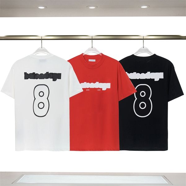 shirt mens bal brand designer tshirtnumber letter 8 printed cotton round neck tee casual street couple t pullover loose short sleeve shirt s, White;black
shirt mens bal brand designer tshirtnumber letter 8 printed cotton round neck tee casual street couple t pullover loose short sleeve shirt s, White;black