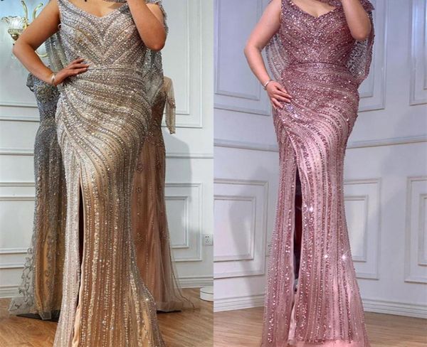 dubai luxury champagne split evening dresses 2021 diamond beading sleeveless mermaid formal dress with wrap7594660, Black;red
dubai luxury champagne split evening dresses 2021 diamond beading sleeveless mermaid formal dress with wrap7594660, Black;red