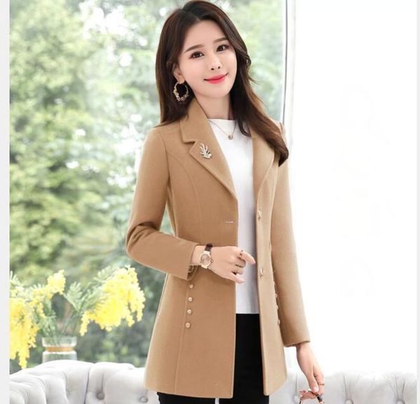 fur 1pcs/lot vintage style woman wool blend coat female solid vneck autumn winter slim outwear office lady coat, Black
fur 1pcs/lot vintage style woman wool blend coat female solid vneck autumn winter slim outwear office lady coat, Black