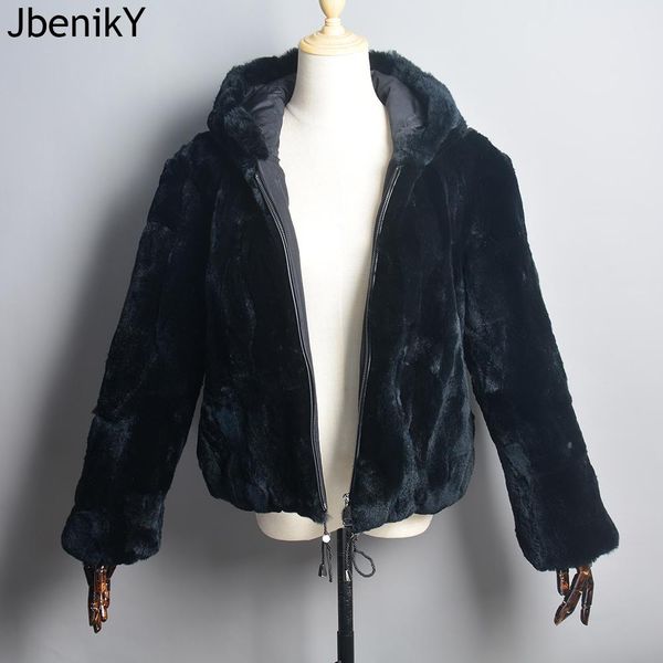 fur winter brand women real rex rabbit fur hooded coat thick natural rex rabbit fur jacket lady warm real fur coat, Black
fur winter brand women real rex rabbit fur hooded coat thick natural rex rabbit fur jacket lady warm real fur coat, Black