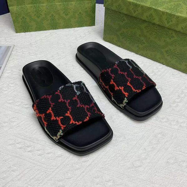 2023 luxury slippers slide brand designers women ladies hollow platform sandals women's slide sandal with lnterlocking g lovely sunny b, Black
2023 luxury slippers slide brand designers women ladies hollow platform sandals women's slide sandal with lnterlocking g lovely sunny b, Black