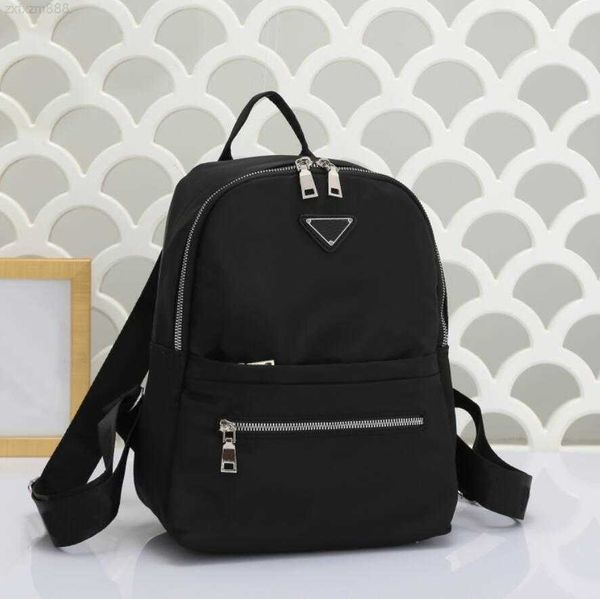 nylon designer backpack shoulder bags classic handbags black back pack triangle sign metal zipper pockets schoolbag
nylon designer backpack shoulder bags classic handbags black back pack triangle sign metal zipper pockets schoolbag