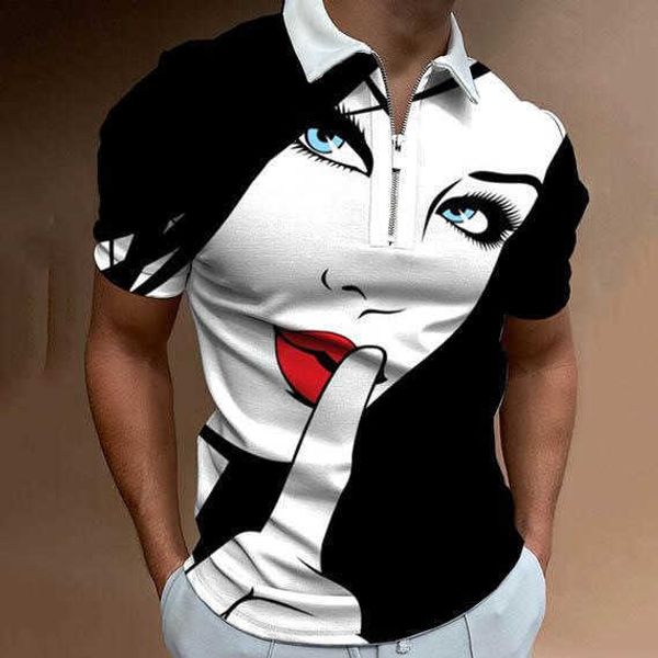 men's summer new graphic t shirts zipper men polo shirts plus size men's tshirts xwq, White;black
men's summer new graphic t shirts zipper men polo shirts plus size men's tshirts xwq, White;black
