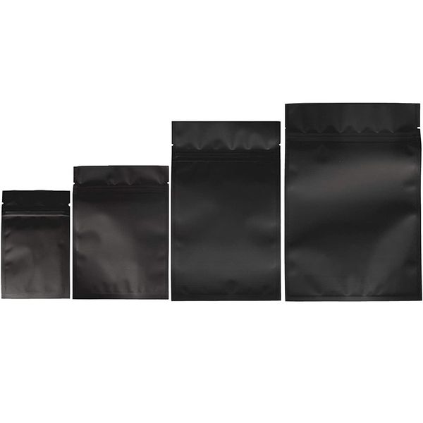 matte black resealable mylar zipper lock food storage packaging bags for zip aluminum foil lock packing pouches smell proof bags
matte black resealable mylar zipper lock food storage packaging bags for zip aluminum foil lock packing pouches smell proof bags