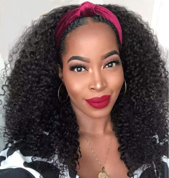 kinky curly headband wig human hair none lace front wigs for black women machine made wigs natural color 150 density6106560, Black;brown
kinky curly headband wig human hair none lace front wigs for black women machine made wigs natural color 150 density6106560, Black;brown