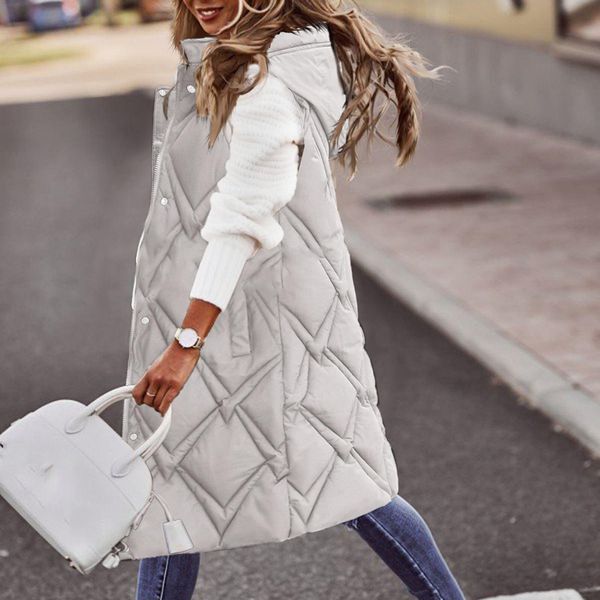 leather long warm down jacket hood with coat coat jacket down sleeveless pockets with quilted women's quilted winter coats for women, Black
leather long warm down jacket hood with coat coat jacket down sleeveless pockets with quilted women's quilted winter coats for women, Black