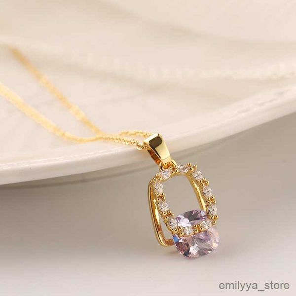pendant necklaces fashion inlaid double layer hollow square pendant stainless steel women necklaces female wedding jewelry, Silver
pendant necklaces fashion inlaid double layer hollow square pendant stainless steel women necklaces female wedding jewelry, Silver