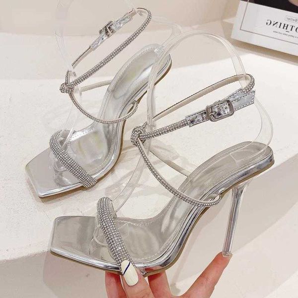 nxy sandals fashion square toe women 2023 summer crystal high heels buckle strap stripper ladies shoes 230511, Black
nxy sandals fashion square toe women 2023 summer crystal high heels buckle strap stripper ladies shoes 230511, Black
