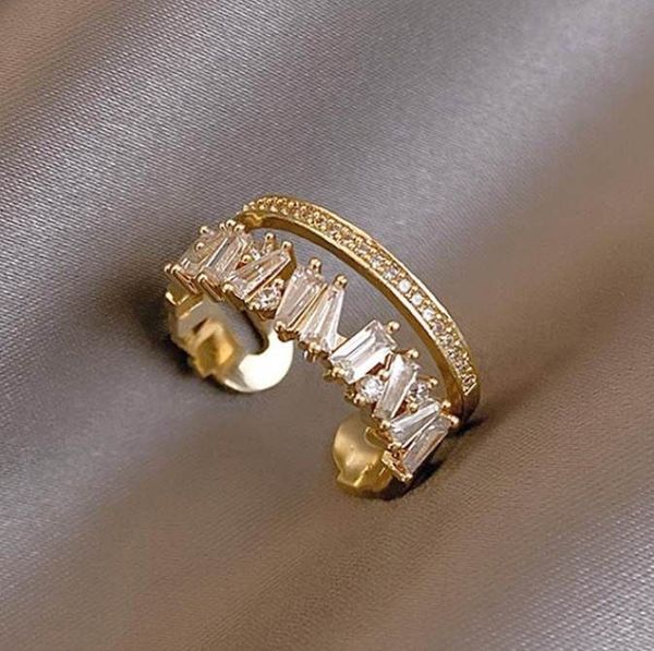 luxury gold color pearl zircon rings for woman simple hollow heart cross opening joint ring wedding party elegant jewelry gifts, Silver
luxury gold color pearl zircon rings for woman simple hollow heart cross opening joint ring wedding party elegant jewelry gifts, Silver