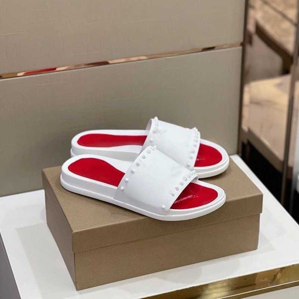 men's classic red shoes pointed slippers flat sliding sandals men's thick rubber soles slippers studs sliding platform mule men�, Black
men's classic red shoes pointed slippers flat sliding sandals men's thick rubber soles slippers studs sliding platform mule men�, Black