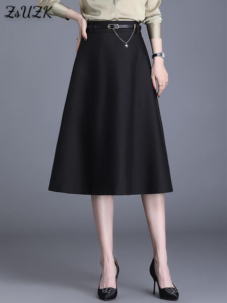 dresses women solid aline skirt back elastic waist spring autumn office lady elegant midlong skirt simple casual black coffee skirts, Black;gray
dresses women solid aline skirt back elastic waist spring autumn office lady elegant midlong skirt simple casual black coffee skirts, Black;gray