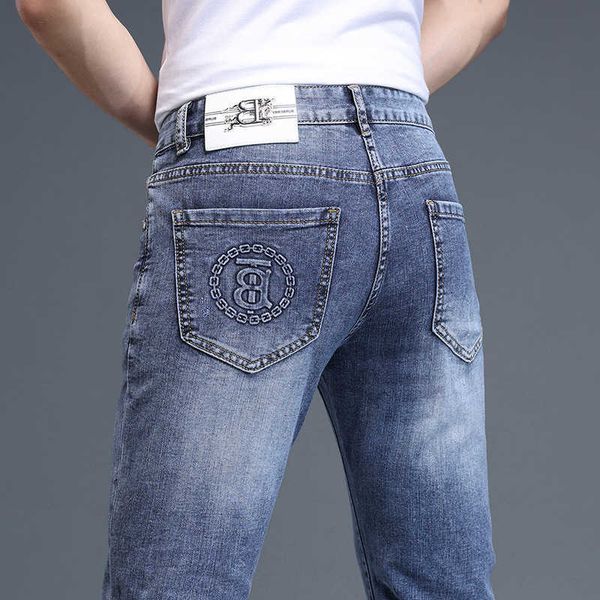 8a original b urberry shorts and pants online shop focus on high end autumn winter new products light luxury fashion jeans mens slim fit sma, Blue
8a original b urberry shorts and pants online shop focus on high end autumn winter new products light luxury fashion jeans mens slim fit sma, Blue