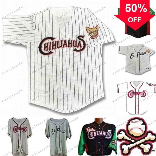 xflsp glnc202 men el paso chihuahuas jersey home road baseball jerseys custom 100% embroidery white grey shirts all stitched name number, Black
xflsp glnc202 men el paso chihuahuas jersey home road baseball jerseys custom 100% embroidery white grey shirts all stitched name number, Black