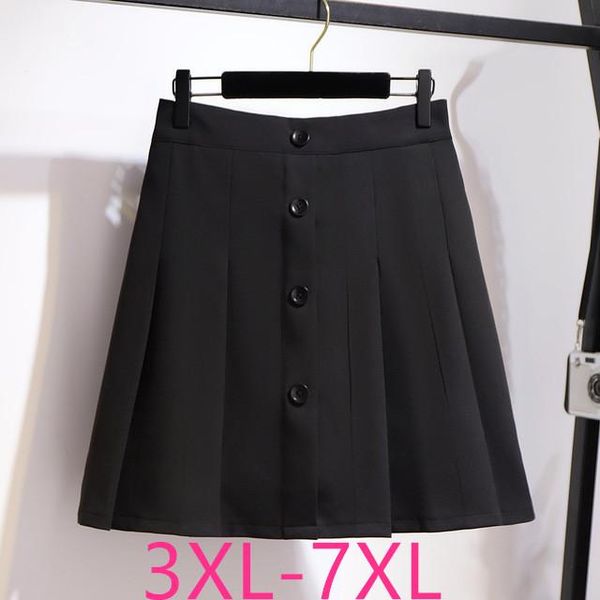 dresses 2021 new spring summer plus size skirt for women large loose casual elastic waist elegant pleated skirts black 4xl 5xl 6xl 7xl, Black;gray
dresses 2021 new spring summer plus size skirt for women large loose casual elastic waist elegant pleated skirts black 4xl 5xl 6xl 7xl, Black;gray