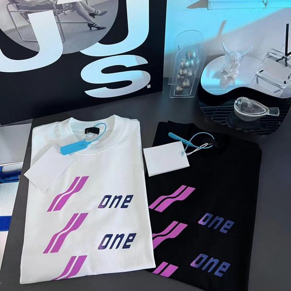 23ss new black and white men's t-shirt summer gradient letter short sleeve fashion casual loose men's and women's s- size, White;black
23ss new black and white men's t-shirt summer gradient letter short sleeve fashion casual loose men's and women's s- size, White;black