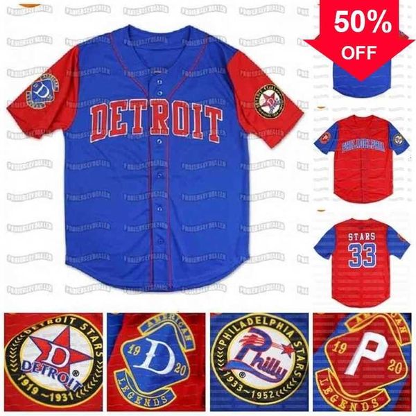 xflsp glac202 detroit philadelphia stars custom nlbm negro leagues baseball jersey stiched name stiched number fast shipping high quality, Black