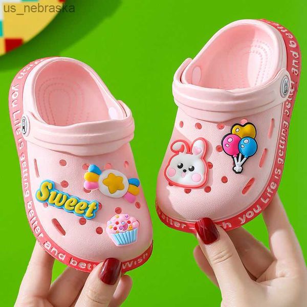 2022 summer baby sandals for girls boys children shoes slippers soft antiskid cute animal hole toddlers kids beach hipping l230518
2022 summer baby sandals for girls boys children shoes slippers soft antiskid cute animal hole toddlers kids beach hipping l230518