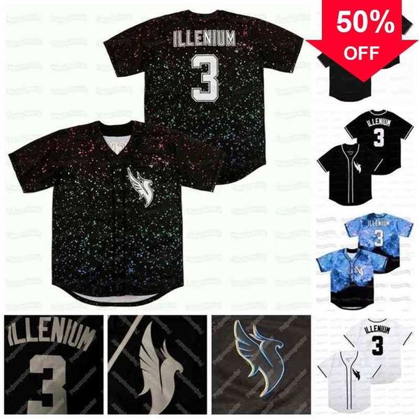 xflsp glac202 singer illenium #3 baseball jersey button down hip hop men women youth black white blue
xflsp glac202 singer illenium #3 baseball jersey button down hip hop men women youth black white blue