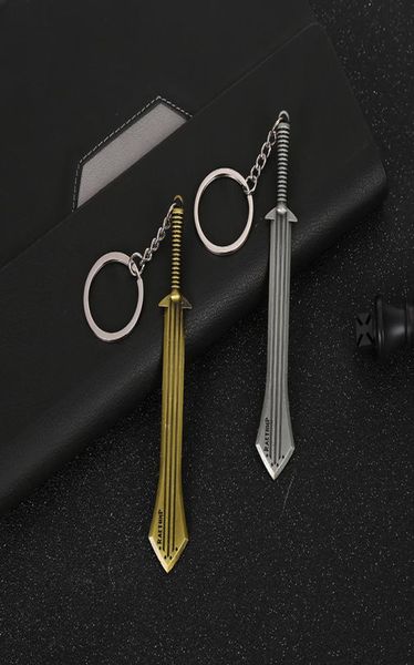 metal keychain game animation sword keychain surrounding student cartoon schoolbag pendant3218832, Silver
metal keychain game animation sword keychain surrounding student cartoon schoolbag pendant3218832, Silver