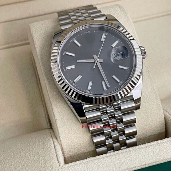 atejust 41 slate dial stainless steel jubilee fluted bezel ref: 126334fashion brand automatic waterproof sapphire men's watch, Slivery;brown
atejust 41 slate dial stainless steel jubilee fluted bezel ref: 126334fashion brand automatic waterproof sapphire men's watch, Slivery;brown