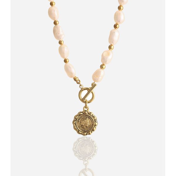 european and american retro necklace baroque special-shaped freshwater pearl niche design sense ins fashion temperament clavicle chain, Silver
european and american retro necklace baroque special-shaped freshwater pearl niche design sense ins fashion temperament clavicle chain, Silver