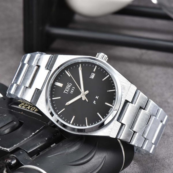 men's watch txing px business fashion watch automatic mechanical movement accurate timekeeping steel strap sapphire glass, Slivery;brown
men's watch txing px business fashion watch automatic mechanical movement accurate timekeeping steel strap sapphire glass, Slivery;brown