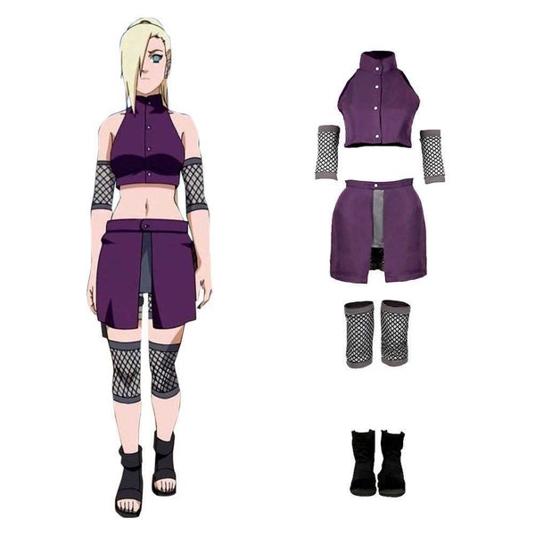 anime costumes japanese anime yamanaka ino cosplay come yamanaka ino ninja uniform full set of halloween carnival come props z0602, Black
anime costumes japanese anime yamanaka ino cosplay come yamanaka ino ninja uniform full set of halloween carnival come props z0602, Black
