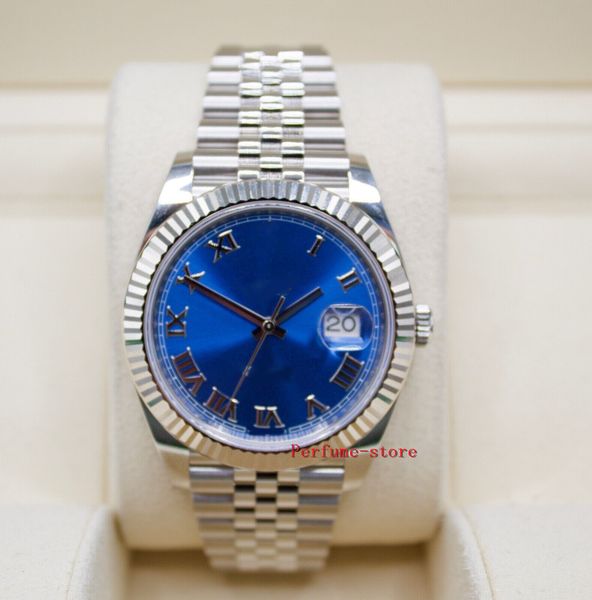 datejust 41 2021 126334 blue roman dial stainless steel jubilee band w.b/p fashion brand automatic waterproof sapphire men's watch, Slivery;brown
datejust 41 2021 126334 blue roman dial stainless steel jubilee band w.b/p fashion brand automatic waterproof sapphire men's watch, Slivery;brown