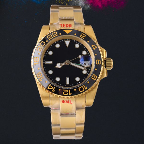 golden 8215 movement gmt pepsi roes watch 40mm 904 stainless steel blue black ceramic sapphire glass super luminous waterproofing wristwatch, Slivery;brown
golden 8215 movement gmt pepsi roes watch 40mm 904 stainless steel blue black ceramic sapphire glass super luminous waterproofing wristwatch, Slivery;brown