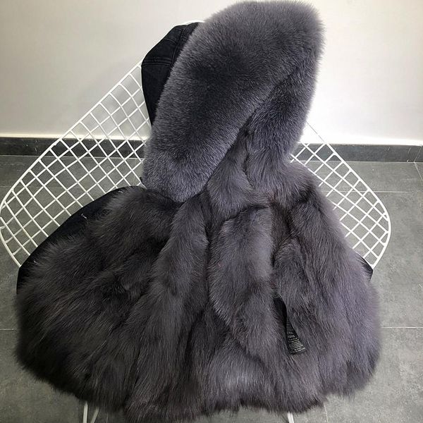 fur fox denim black denim jacket katana trimmed with natural fur woman parkas new fashion real fox fur coat oversized fur hood
fur fox denim black denim jacket katana trimmed with natural fur woman parkas new fashion real fox fur coat oversized fur hood