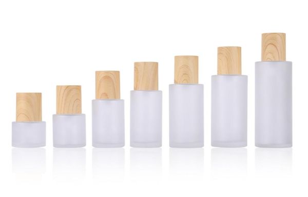 20ml120ml frost glass lotion spray bottles 50ml empty matte emulsion liquid bottle with wood lines plastic cap9374065
20ml120ml frost glass lotion spray bottles 50ml empty matte emulsion liquid bottle with wood lines plastic cap9374065