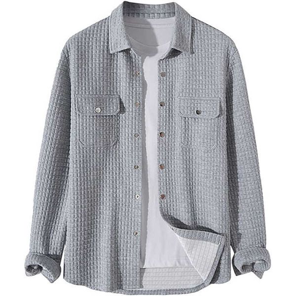 classic flannel shirt button down shirt jacket long sleeves mens plaid shirt xk, White;black
classic flannel shirt button down shirt jacket long sleeves mens plaid shirt xk, White;black