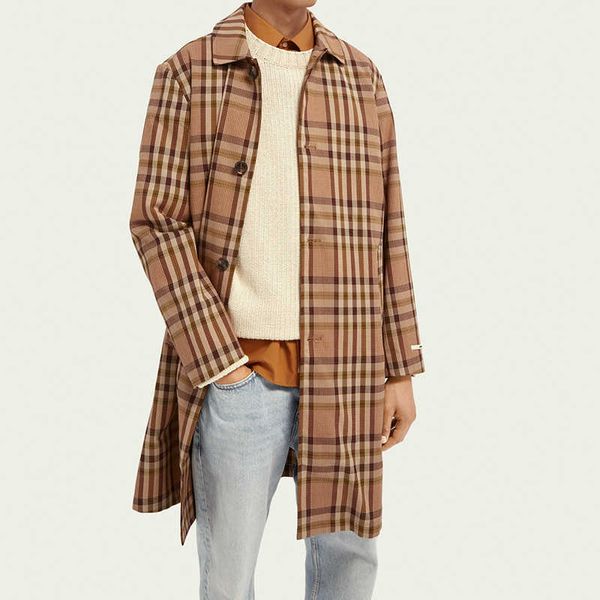 wholesale coat men's plaid classic checked yarndyed autumn overcoat men trench outwear long clothing length baf, Black
wholesale coat men's plaid classic checked yarndyed autumn overcoat men trench outwear long clothing length baf, Black