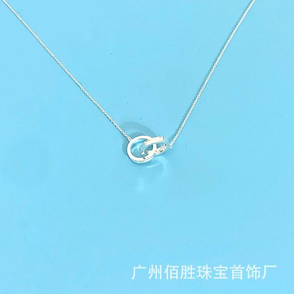 internet celebrity tiffayffay simple double ring necklace light luxury lovers s925 sterling silver collarbone chain fashion versatiffayle fo
internet celebrity tiffayffay simple double ring necklace light luxury lovers s925 sterling silver collarbone chain fashion versatiffayle fo