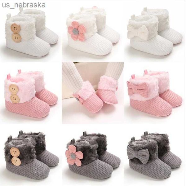 2022 toddler newborn baby crawling shoes booties boy girl slippers prewalker trainers fur winter flower first walker l230518
2022 toddler newborn baby crawling shoes booties boy girl slippers prewalker trainers fur winter flower first walker l230518