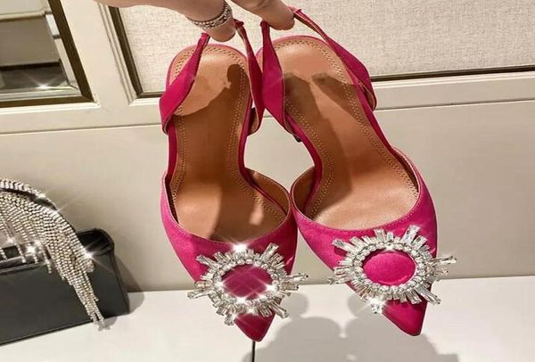 sandals 2022 brand design women closed toe pumps crystal slingback high heels summer rhinestone triangle heeled brides shoes3509393, Black
sandals 2022 brand design women closed toe pumps crystal slingback high heels summer rhinestone triangle heeled brides shoes3509393, Black