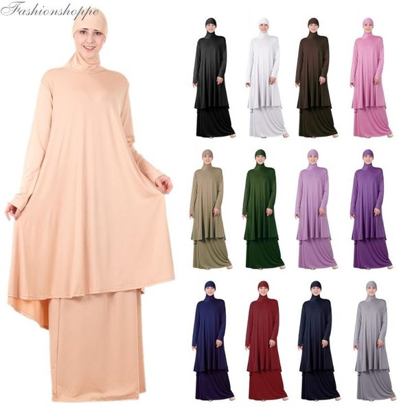 dress muslim women long sleeve hooded skirt abaya two pieces dress maxi kaftan jilbab islamic prayer clothing middle east ramadan, White
dress muslim women long sleeve hooded skirt abaya two pieces dress maxi kaftan jilbab islamic prayer clothing middle east ramadan, White