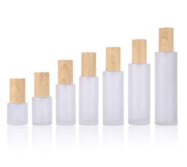 20ml120ml frost glass lotion spray bottles 50ml empty matte emulsion liquid bottle with wood lines plastic cap1021641
20ml120ml frost glass lotion spray bottles 50ml empty matte emulsion liquid bottle with wood lines plastic cap1021641
