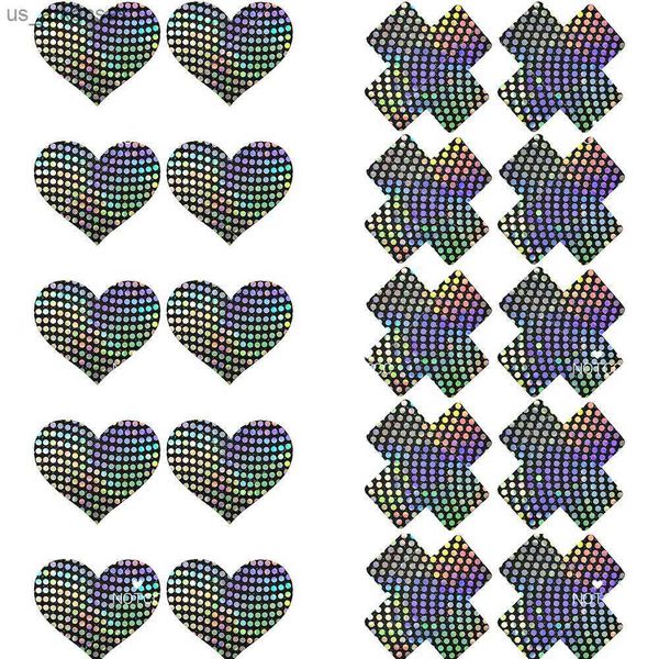 notcc 10 pairs laser sequins dots nipple covers stickers women y2k disposable invisible breast pasties breathable heart cross l230523
notcc 10 pairs laser sequins dots nipple covers stickers women y2k disposable invisible breast pasties breathable heart cross l230523