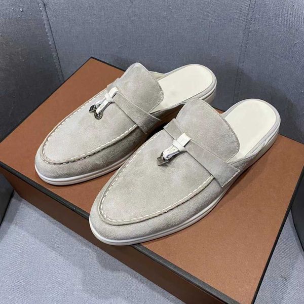 lp piana slippers summer walk charms embellished suede luxe lounge mule shoes genuine leather casual slip-on flats for women luxury designer, Black
lp piana slippers summer walk charms embellished suede luxe lounge mule shoes genuine leather casual slip-on flats for women luxury designer, Black