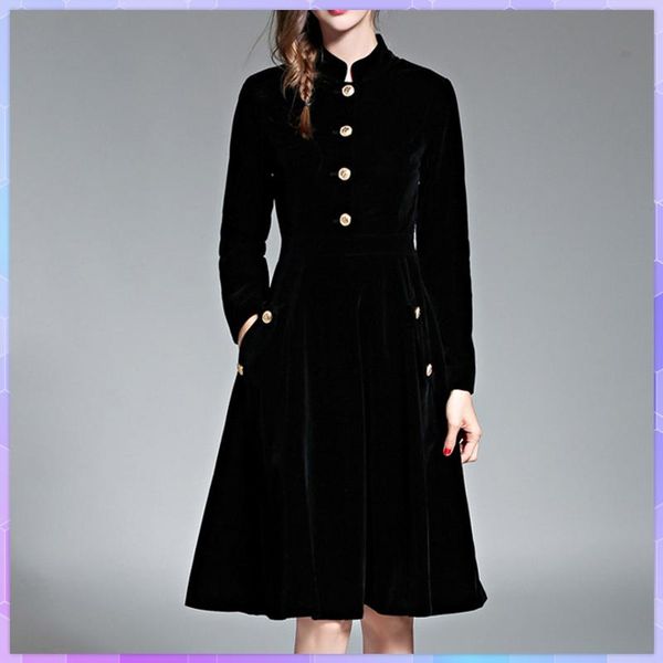 dresses elegant black veet dress winter elegant dresses for women 2022 retro audrey hepburn long sleeve ladies office vestidos robe, Black;gray
dresses elegant black veet dress winter elegant dresses for women 2022 retro audrey hepburn long sleeve ladies office vestidos robe, Black;gray