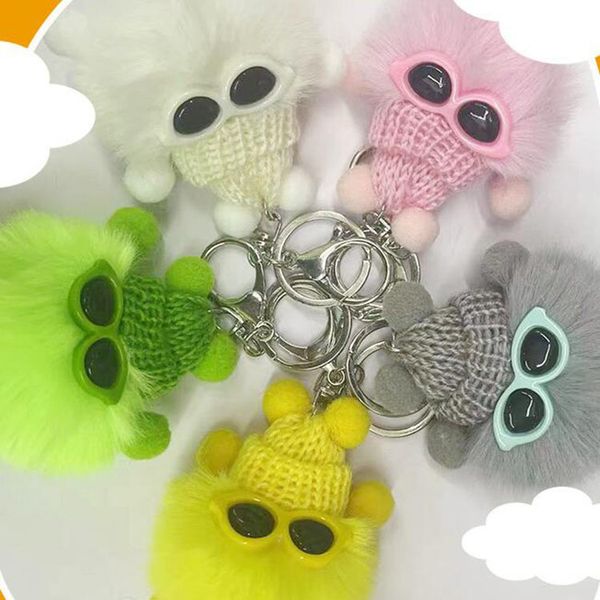 9 color plush coal ball pendant cute cartoon colorfuls keychains accessories handbag car key chains decoration gift, Silver
9 color plush coal ball pendant cute cartoon colorfuls keychains accessories handbag car key chains decoration gift, Silver