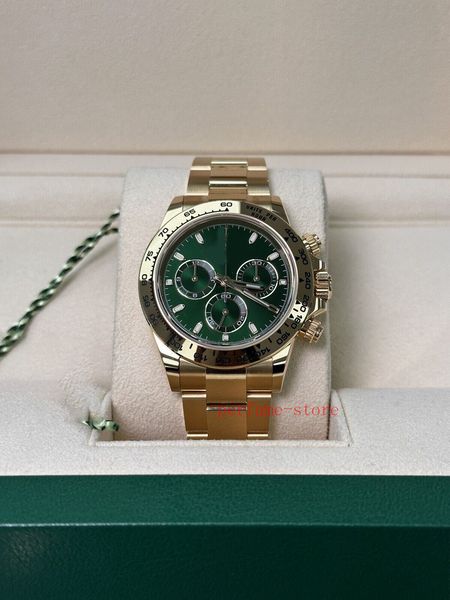 116508 | 40 | gold | green dial 7750 fashion brand automatic waterproof sapphire men's watch, Slivery;brown
116508 | 40 | gold | green dial 7750 fashion brand automatic waterproof sapphire men's watch, Slivery;brown